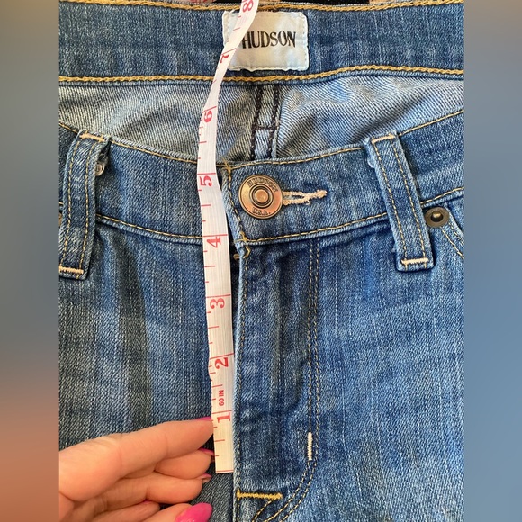 HUDSON Krista Distressed Skinny Jean sz 27 - Picture 9 of 11